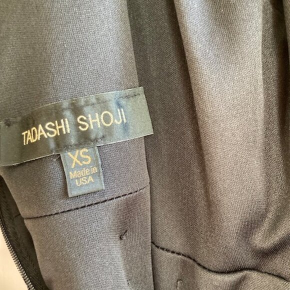 Tadashi Shoji Designer gown, black, XS - Picture 9 of 9